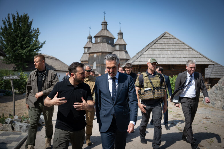 Прем’єр Нідерландів Схооф прибув у Запоріжжя та оголосив про новий пакет допомоги на понад 200 млн євро
