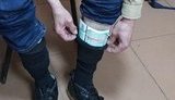 Прикордонники затримали чоловіка, який намагався в шкарпетках перевезти з Росії 25 тис. євро, - Держприкордонслужба. ФОТОрепортаж