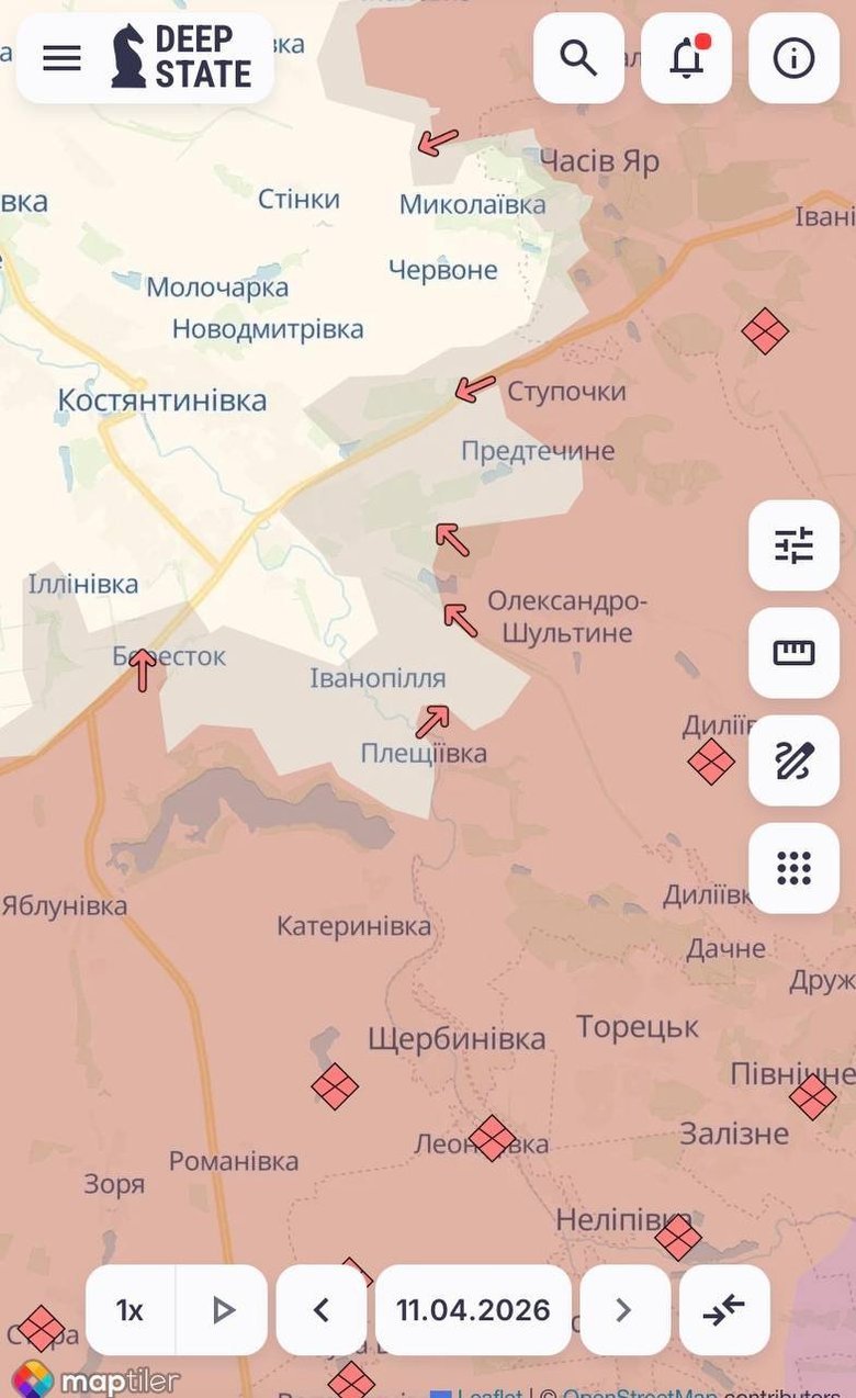 Оккупанты продвинулись в Харьковской и Донецкой областях