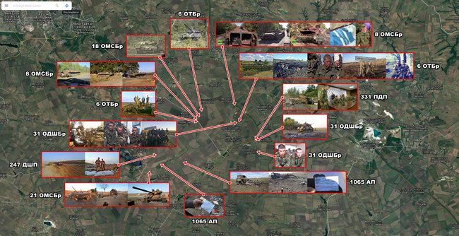Підрозділи РФ під Іловайськом в 2014 році 01