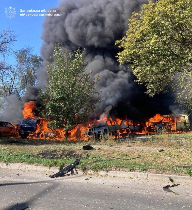 Zaporizhzhia after the shelling
