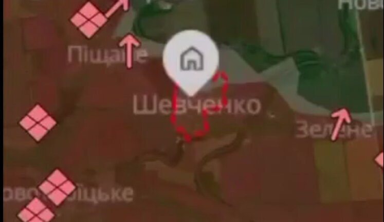 Российский танкист показал основной маршрут штурмов оккупантов в село Шевченко и свой уничтоженный дронами танк. ВИДЕО