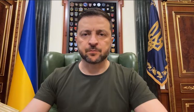 Zelenskyy: Russians used both our territory and Belarusian territory to enter Polish airspace. VIDEO