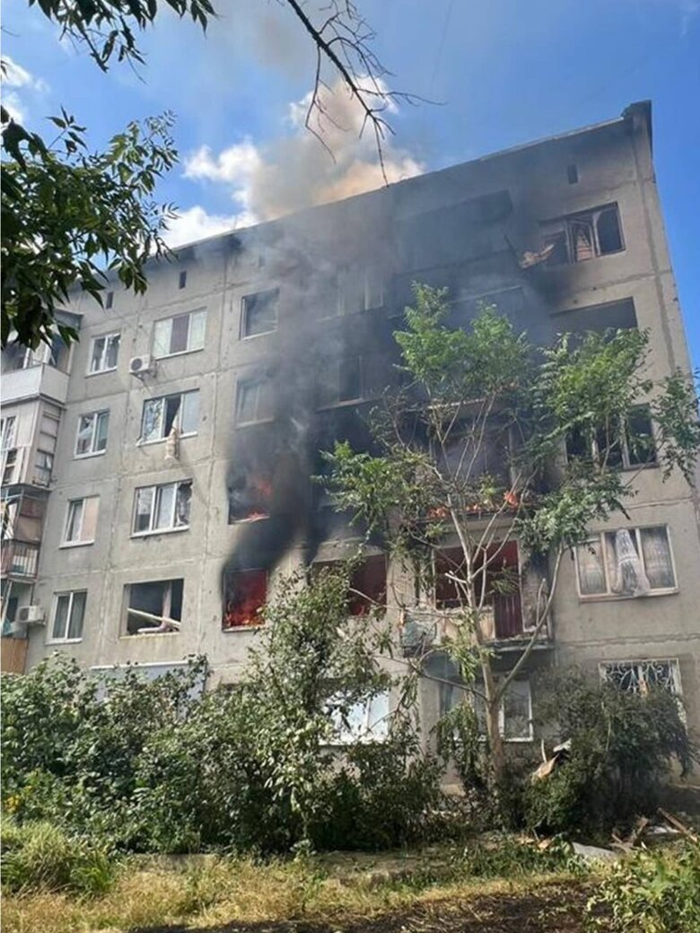 Shelling of Kostiantynivka on 1 July 2025