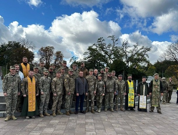 У Києві встановили пам’ятний знак на честь капеланів