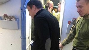 Law enforcers withdraw Ex-MP Mykytas from flight to UK. PHOTOS