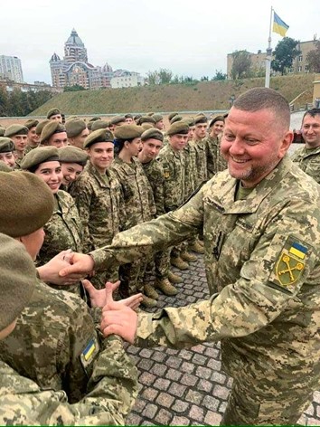 Головнокомандувач ЗСУ Валерій Залужний