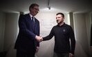 Володимир Зеленський та Александр Вучич провели зустріч у Давосі 22 січня