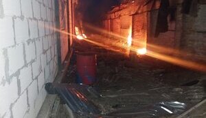 Ruscists hit civilian objects in Chernihiv region with UAV: agricultural machinery is damaged. PHOTOS