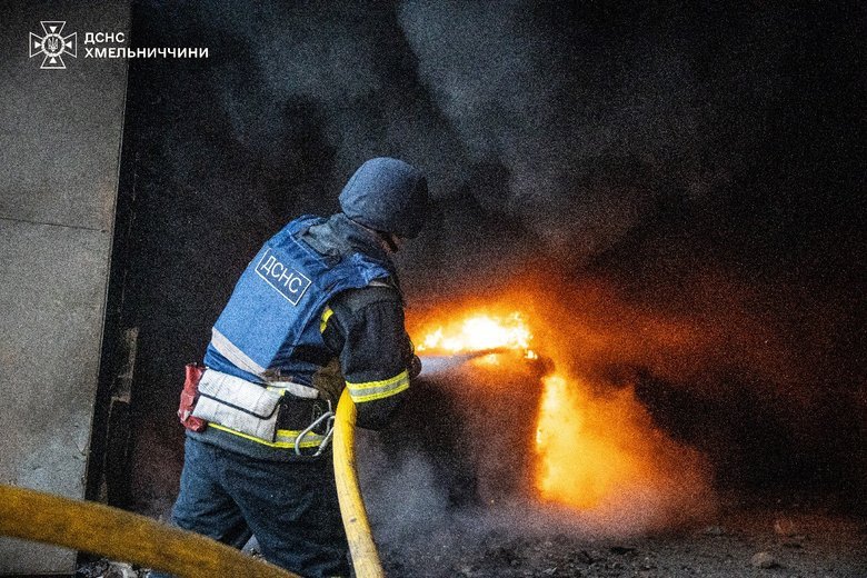Хмельницький після обстрілу