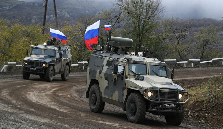 Російські "миротворці" виходять із Карабаху, який контролює Азербайджан