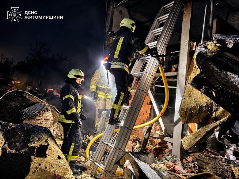обстріл Житомирщини 24 жовтня