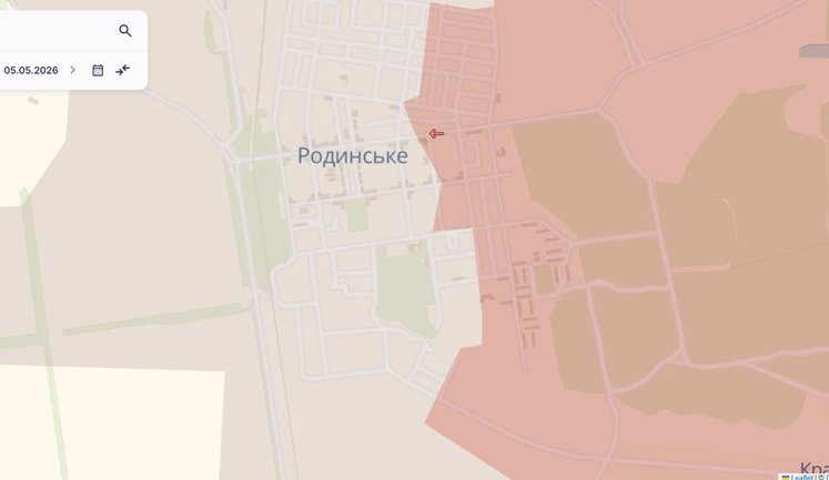 Ворог просунувся поблизу Піщаного та у Родинському, - DeepState. КАРТА