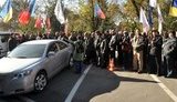 Таксисты подняли шум во Львове из-за отмены лицензий. ФОТОрепортаж