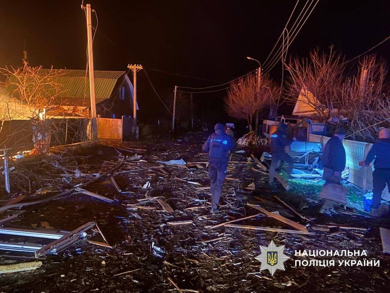 Городня після обстрілу