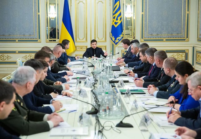 Зеленський проводить закрите засідання РНБО 01