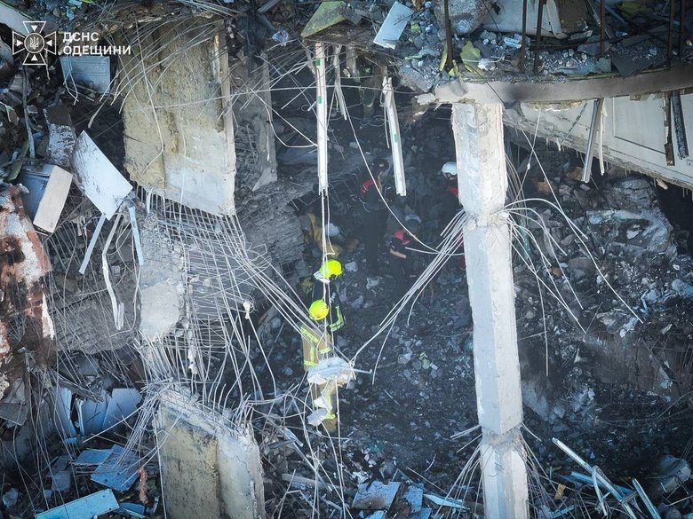 Missile strike on Odesa