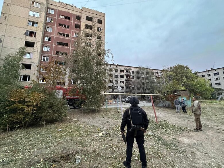 Удар по Костянтинівці 8 жовтня