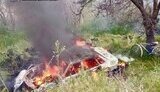 Машина в яку влучив російський дрон