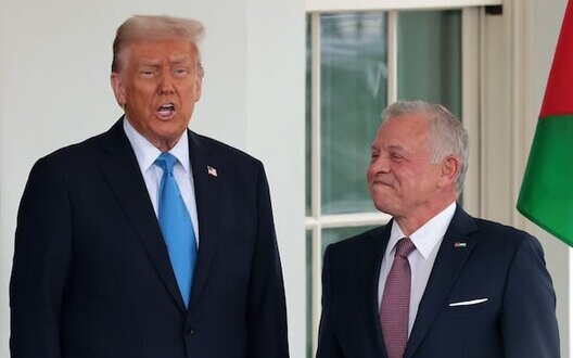 Президент США Дональд Трамп та король Йорданії Абдалла