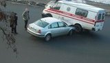 В Киеве милицейская машина влетела в "скорую". ФОТО