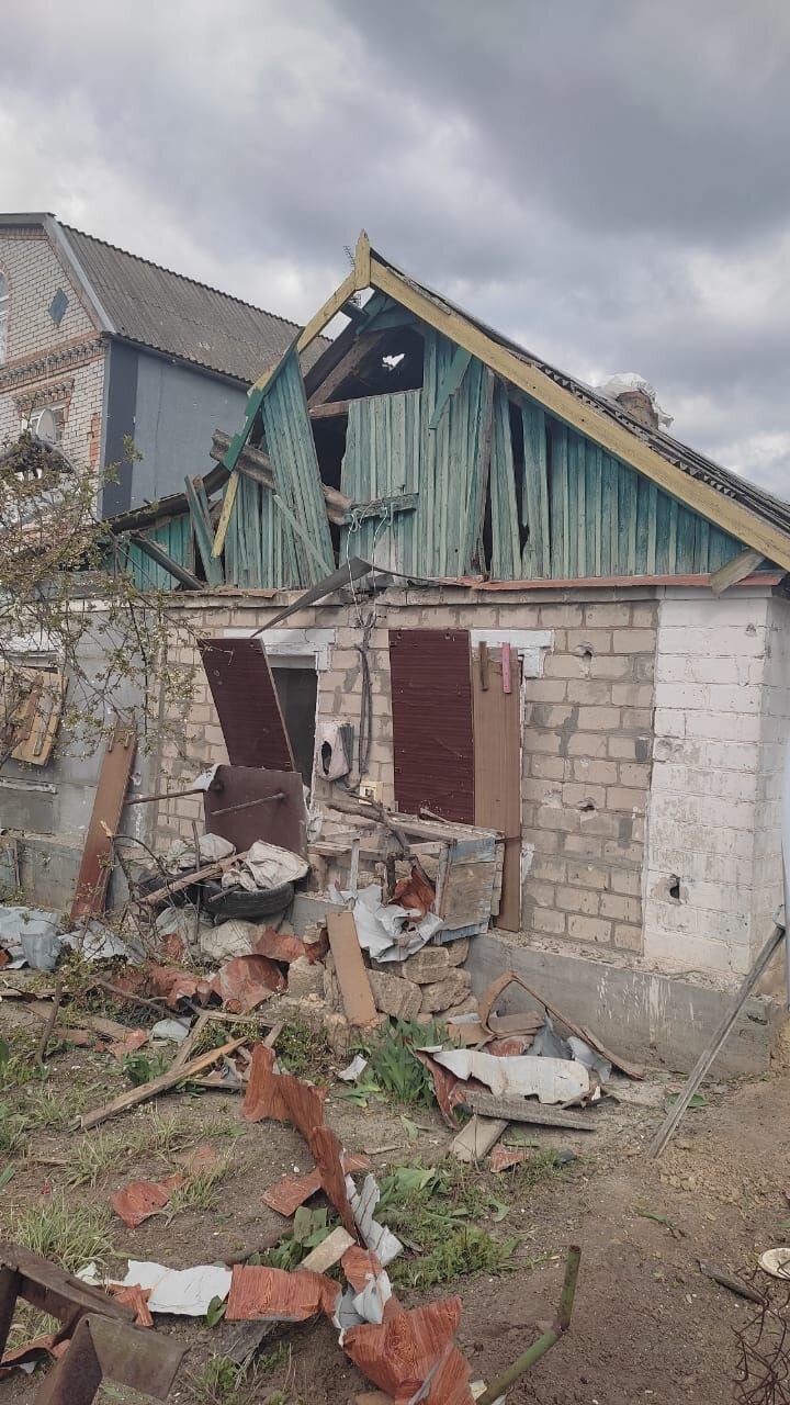 Consequences of shelling in Nikopol region
