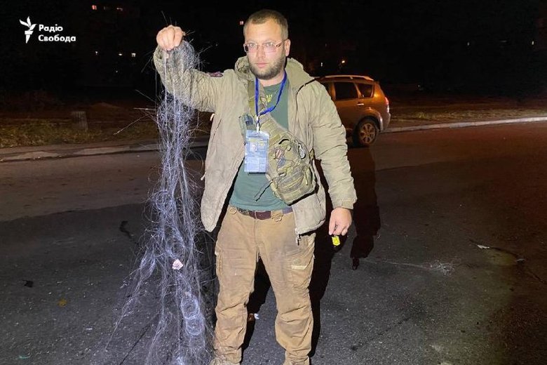 дрон на оптоволокні