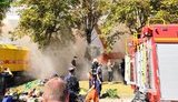 У зруйнованому будинку в Дрогобичі обрушилася ще одна плита, що нависла над руїнами. ФОТОрепортаж