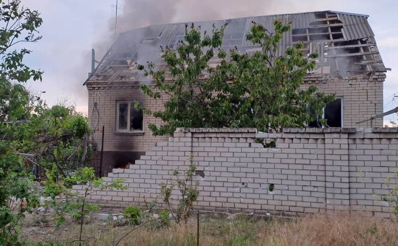 Последствия очередной массированной атаки врага на Херсонщину 12 Последствия очередной массированной атаки врага на Херсонщину 12