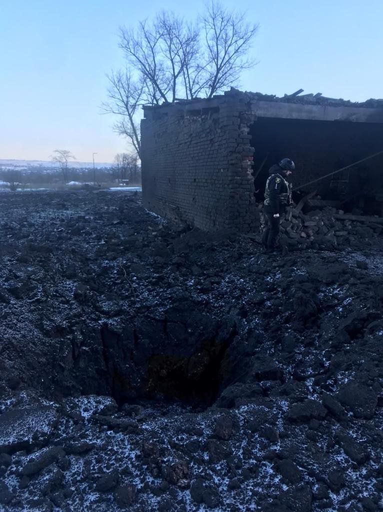 Consequences of Russian strikes on Donetsk region: In Kostiantynivka, terrorists targeted territory of hospital 04