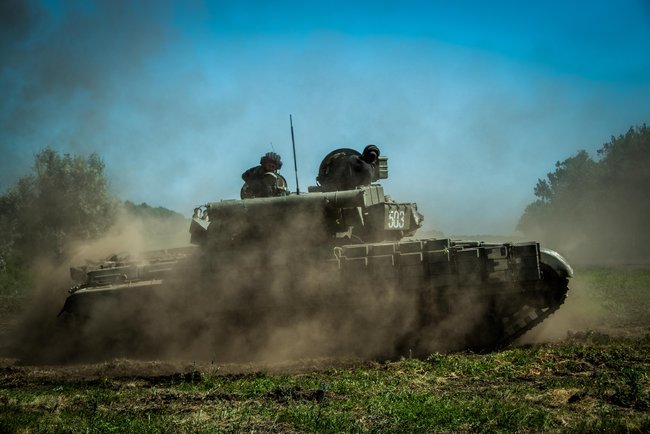 Змагання на найкращий танковий екіпаж відбулися на Донеччині 08