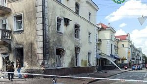наслідки удару по драмтеатру Чернігова