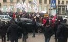 Entrepreneurs protest at Verhovna Rada building, clashes reported. VIDEO&PHOTOS