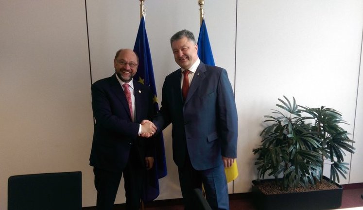 Порошенко прибув до Ради ЄС, де зустрінеться з вищим керівництвом Євросоюзу. ФОТО