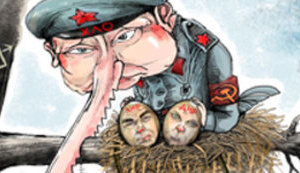 Голос великой родины, особенности российской журналистики, роковые яйца. Свежие ФОТОжабы от "Цензор.НЕТ"