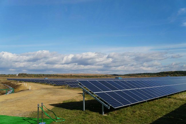 На Львовщине открыли новую солнечную электростанцию 03 На Львовщине открыли новую солнечную электростанцию 03
