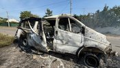 Russia struck a vehicle in Kramatorsk