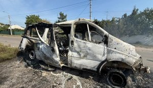 Оккупанты обстреляли гражданский автомобиль в Краматорске: двое человек погибли и четверо ранены. ФОТО