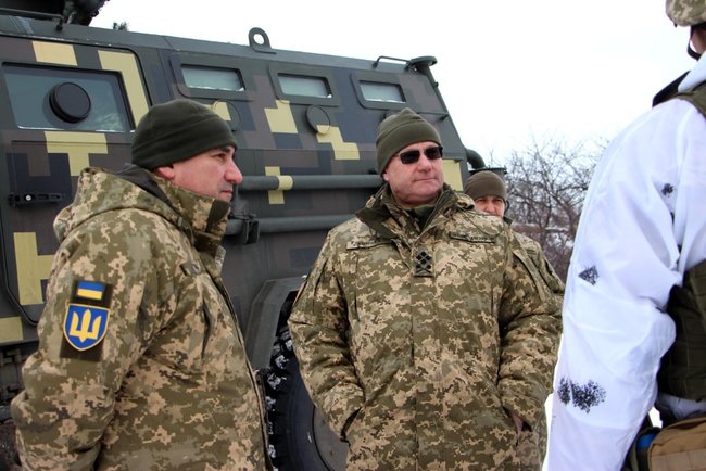 Головком ЗСУ Хомчак відвідав зону проведення ООС 01