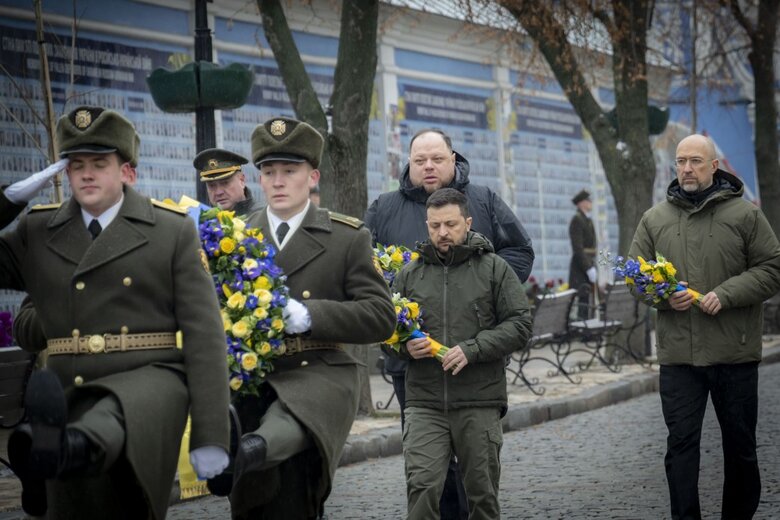 Зеленський у День ЗСУ вшанував пам’ять полеглих воїнів