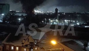 Дрони атакували Липецьку область РФ: горить завод із військовою продукцією. ВІДЕО+ФОТО