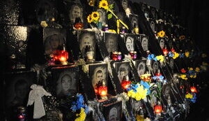 Day of Dignity and Freedom: Heroes of Heavenly Hundred were commemorated in center of Kyiv. PHOTOS