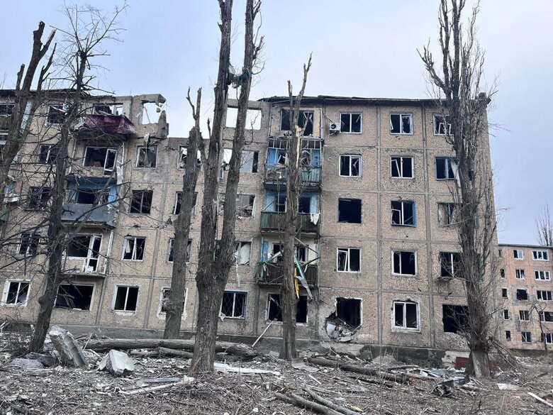 One person killed and one wounded as result of Russian missile strikes on Avdiivka 01