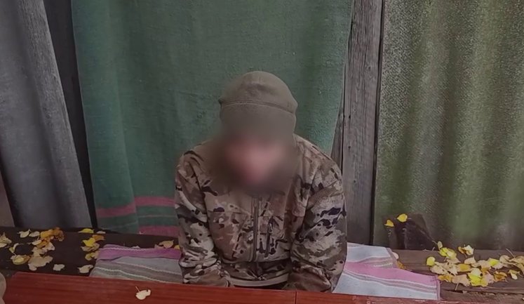 In Vovchansk direction, border guards from "Forpost" captured citizen of Kazakhstan. PHOTO