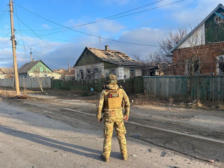 Наслідки обстрілу Донеччини
