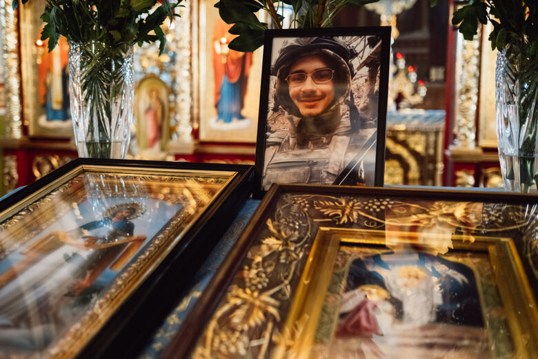 In Brovary, bid farewell to soldier Oleksandr Fatieiev, who died in battle against ruscists in Luhansk region, was held 30