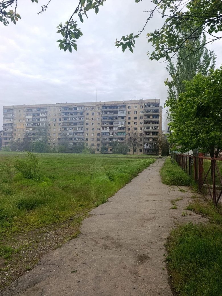 Shelling in Donetsk region on 17 May