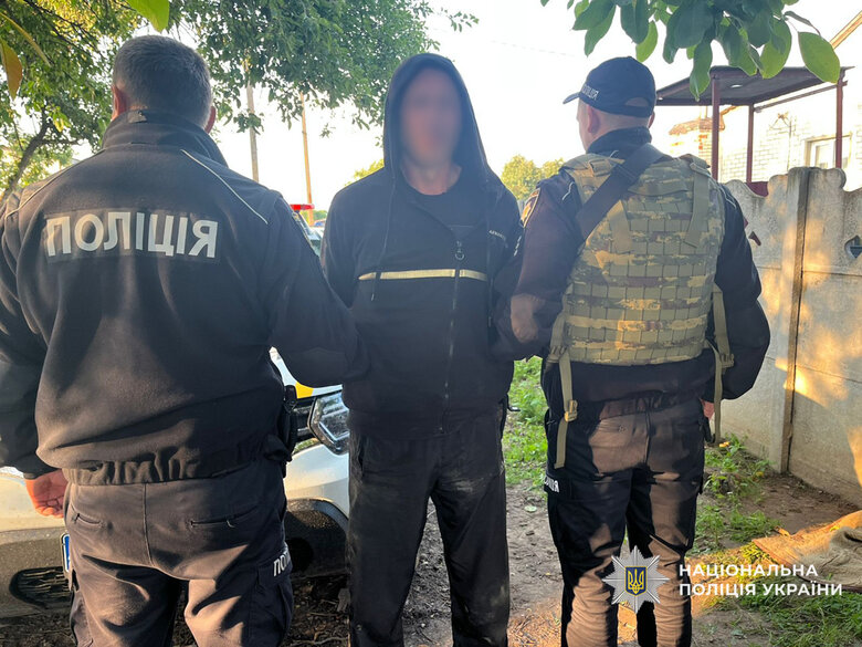 На Чернігівщині затримали чоловіка з гранатою