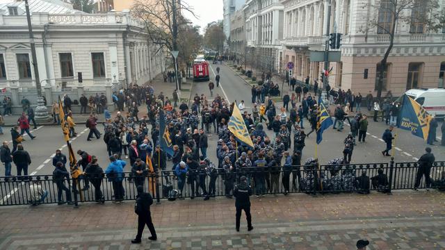 Protests near Rada building in Kyiv on Oct. 17 66 Protests near Rada building in Kyiv on Oct. 17 66