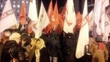 Под ЦИК собрались протестующие, рядом дежурят автобусы с "Беркутом". ФОТОрепортаж